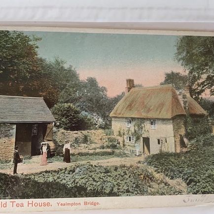 the old tea house from Yealmpton bridge courtesy of Julian Chudley